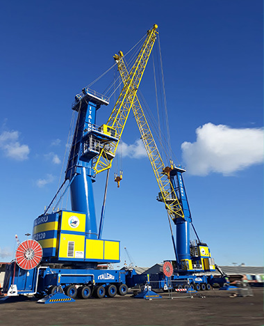 ITALGRU mobile harbour cranes