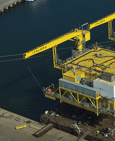 ITALGRU TC offshore crane