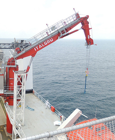 TK offshore crane